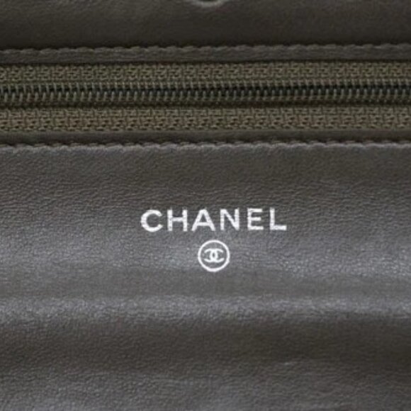Chanel Python Classic Wallet On Chain - Picture 13 of 15